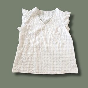 Shein white blouse size 1XL